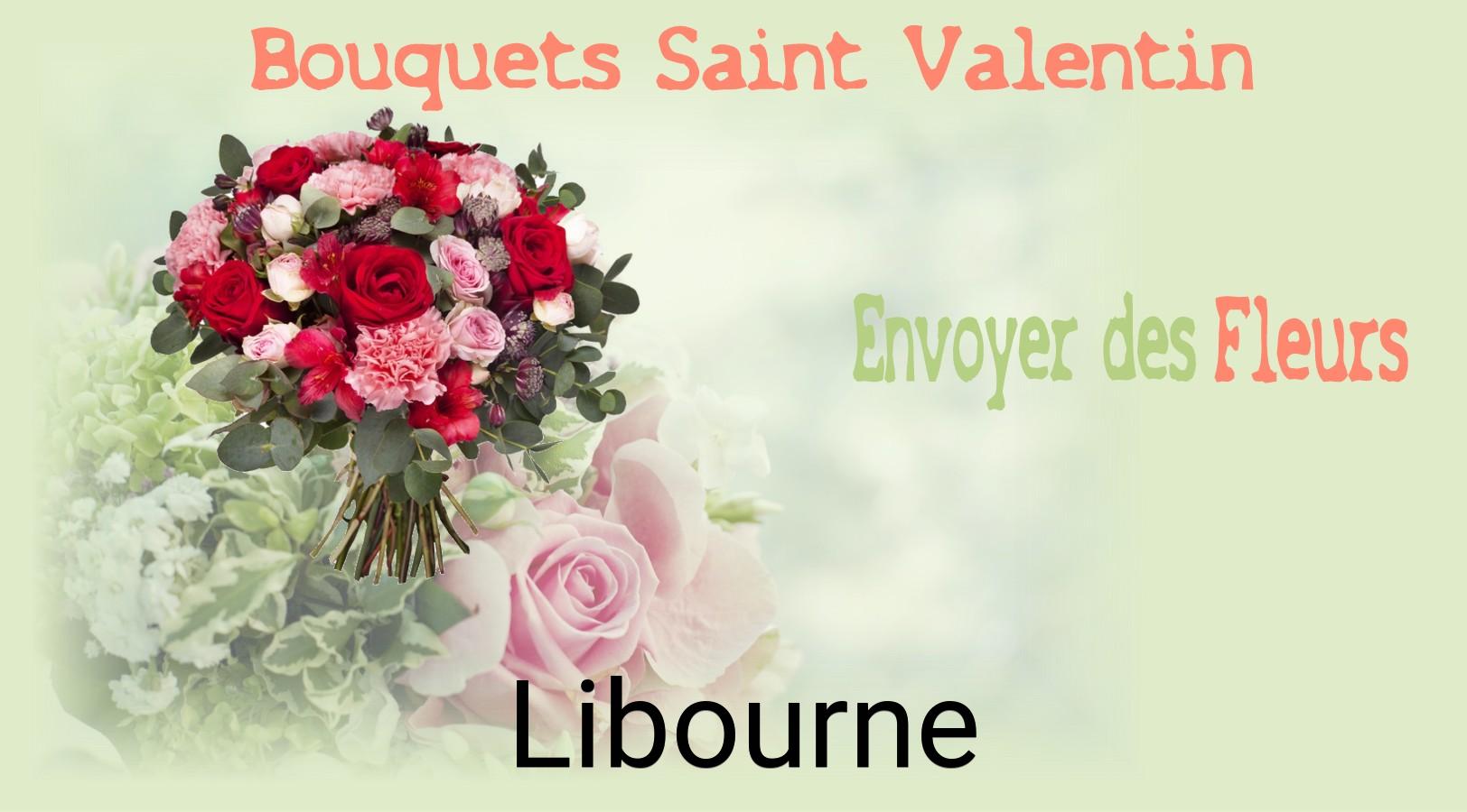 Roses de Saint-Valentin livrées à Libourne
